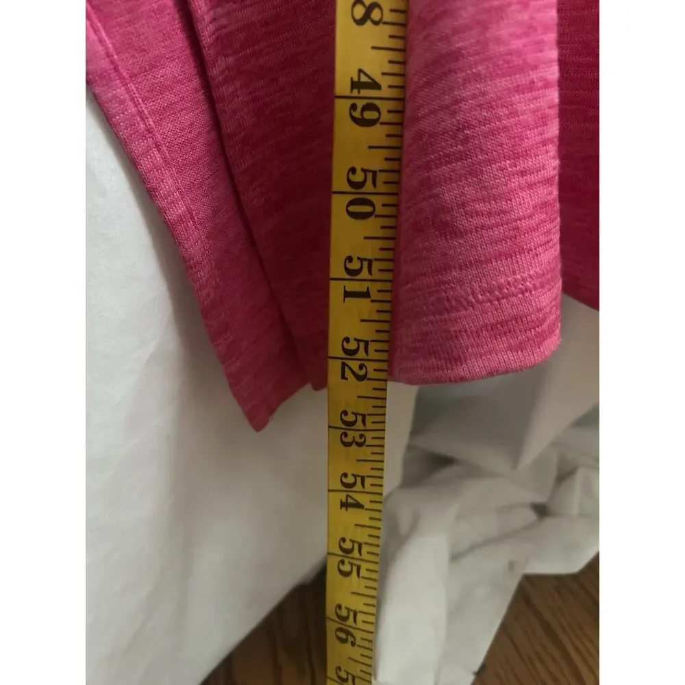 Talbots Soft Drape Jersey Drawstring Maxi Dress Womens Size XS Pink Classic